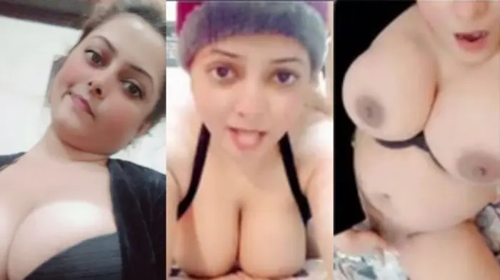 Desi Lady Big Boobs and Teasing her Pussy Video