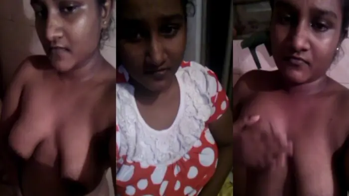 Sri lankan Village Girl Capturing Nude Video
