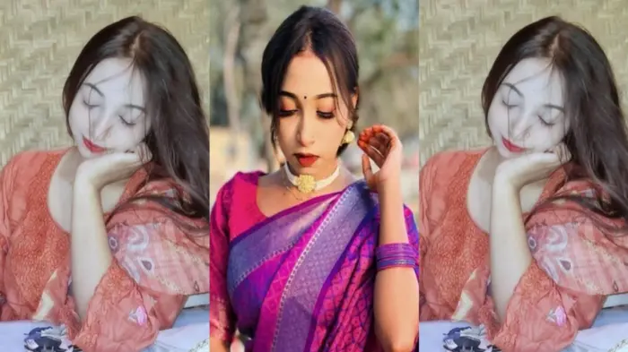 Bengali Viral Cute Bigbooby Tiktoker Video